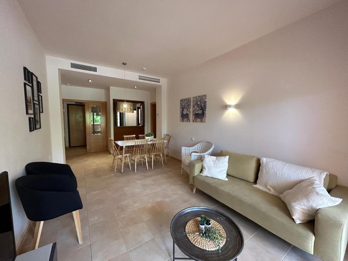 Quite & Relaxing Private Apartment For 2-6 Pers - Golf & Pool Resort - Múrcia Exterior foto